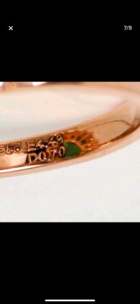 Verlobungsring 585 Gold Smaragd Diamant 4,49 ct - Bild 7