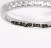 Ring 585 Gold Spinell 1,42 ct Diamant - Bild 8
