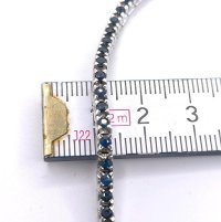 Armreif 750 Gold 18K mit 2,28 ct Saphir - Bild 8