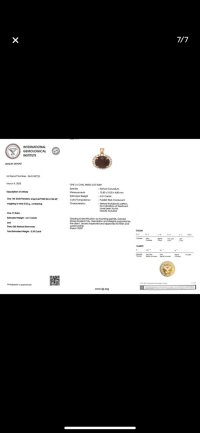 Anhänger 585 Gold mit 6,51 ct Rubin & Zertifikat - Bild 5