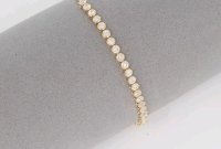 Tennisarmband 750 Gold 2,8 ct Diamant 18 cm - Bild 6