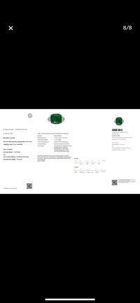 Verlobungsring 585 Gold Smaragd Diamant - Bild 9