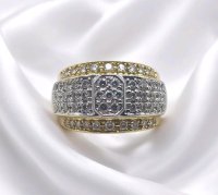 Memory Ring 585 Gelbgold Diamant 2,2 ct H-J VS-SI - Bild 3