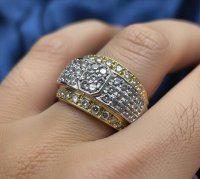 Memory Ring 585 Gelbgold Diamant 2,2 ct H-J VS-SI - Bild 6