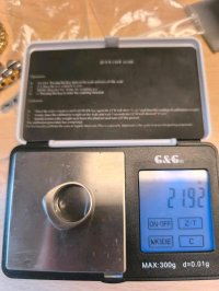 Ring 750 Gold & 950 Platin mit 1 ct Diamant E/VVS1 - Bild 7