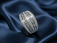 Siegelring 585 Gelbgold 1 ct Diamant H-I VS - Bild 5