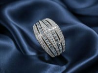 Siegelring 585 Gelbgold 1 ct Diamant H-I VS - Bild 9