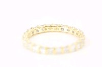 Infinity Memory Ring 750 Gold 1,05 ct Diamant - Bild 3