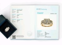Ring 585 Gelbgold 1,1 ct Diamant Verlobungsring Ehering - Bild 3