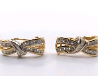Ohrringe 585 Gold mit 1,8 ct Diamanten - Bild 7