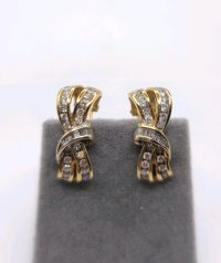 Ohrringe 585 Gold mit 1,8 ct Diamanten - Bild 9