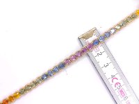 Armreif 750 Gold Saphir 12,99ct Diamant 0,61ct - Bild 4