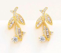 Ohrringe 750 Gold 1,16 ct Diamant - Bild 7