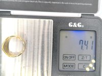 Ring 585 Gelbgold Ehering Verlobungsring - Bild 7