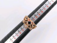 Ring 585 Gelbgold Rubin 0,3 ct Diamant 0,05 ct - Bild 3