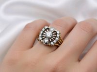 Ring 585 Gelbgold mit 0,75 ct Diamant H-I/VS - Bild 2