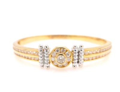 Armreif 750 Gold 2,5 ct Diamant H-J VS