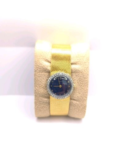 Corum Uhr 750 Gelbgold Diamanten Factory Bezel