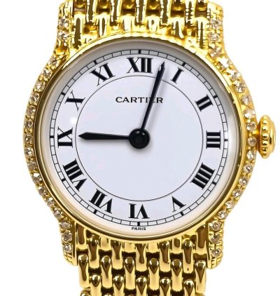 Cartier Riviera 750 Gelbgold Factory Diamonds