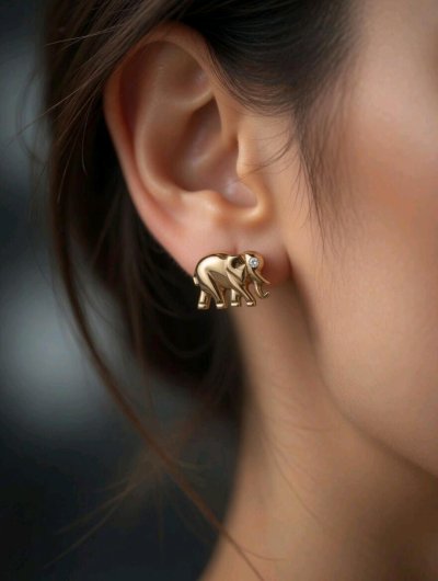 Ohrringe 750 Gold Wempe 0,1 ct Diamant Stecker