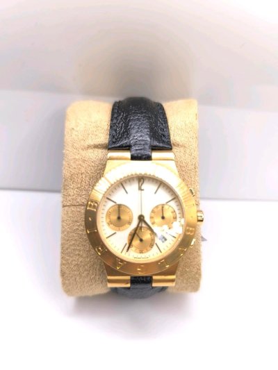 Bulgari Diagono Ring 750 Gelbgold 18K mit Box
