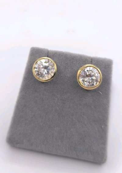 Ohrringe 585 Gold 14 Karat Thomas Sabo Zirkonia 2 Ct