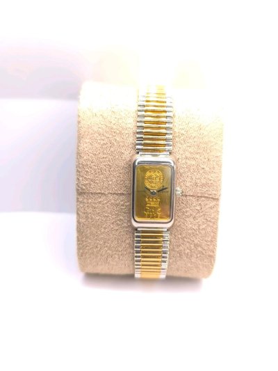 Corum Ingot Uhr 750 Gold 999 Barren Design
