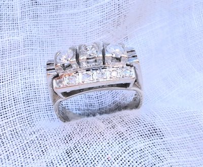 Ring 585 Gelbgold 0,94 ct Diamant G-VSI2