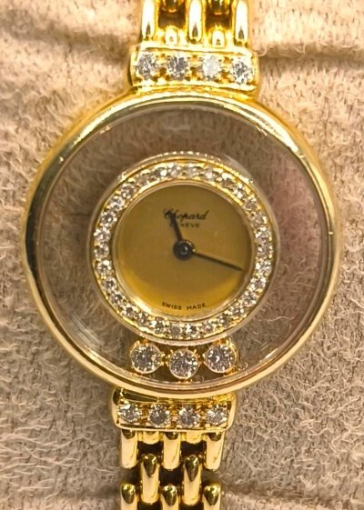 Chopard Happy Diamonds Ring mit Box & Papieren