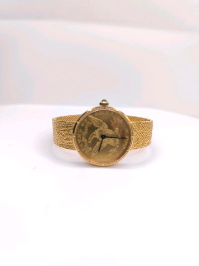 Corum Goldmünzenuhr 750er Gelbgold 18K