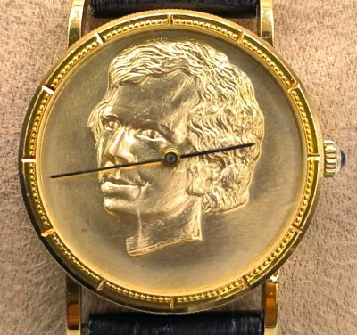 Uhr 750 Gold Beckenbauer Goldmünze