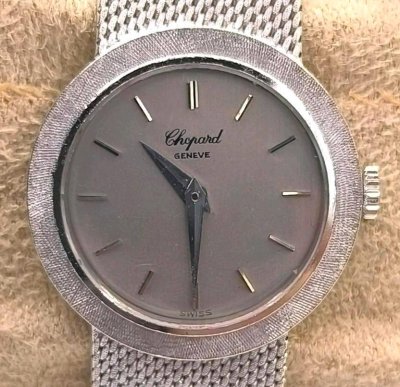 Chopard Uhr 750 Weißgold 18 Karat