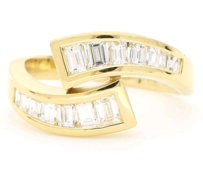 Verlobungsring 750 Gold 1,5 ct Diamant