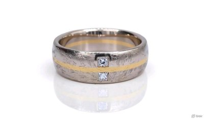 Ring 585 Gelbgold 0,1 ct Diamant Ehering