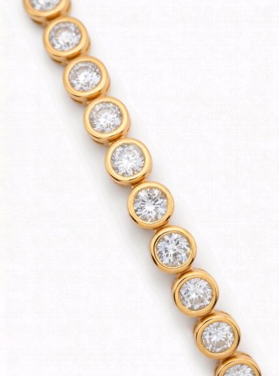Tennisarmband 750 Gold 2,3 ct Diamanten