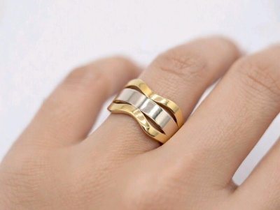 Ring 585 Gelbgold Ehering Verlobungsring